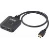 SpeaKa Professional SP-HDMIBS-100 2 porty HDMI přepínač UHD, lze použít oboustranně 7680 x 4320 Pixel