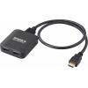SpeaKa Professional SP-HDMIS-300 2 porty HDMI rozbočovač UHD 7680 x 4320 Pixel černá