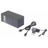 SpeaKa Professional 4 Port HDMI Multi Display KVM Switch 4x4 porty KVM konsole HDMI 3840 x 2160 Pixel
