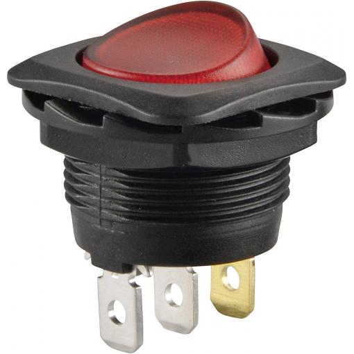 TRU COMPONENTS 1587556 kolébkový spínač TC-R13-135B-02 250 V/AC 10 A 1x vyp/zap s aretací 1 ks