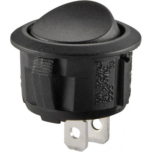 TRU COMPONENTS 1587629 kolébkový spínač TC-R13-208A-02 250 V/AC 10 A 1x vyp/zap s aretací 1 ks