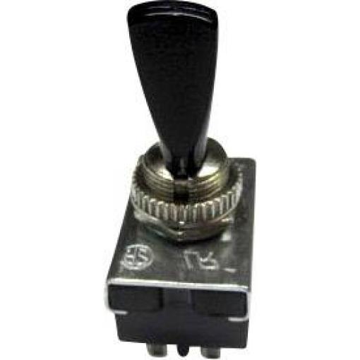TRU COMPONENTS 1587670 TC-R13-25E1-05 páčkový spínač 250 V/AC 6 A 2x zap/vyp/zap s aretací/0/s aretací 1 ks