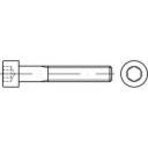 TOOLCRAFT TO-9981396 šrouby s válcovou hlavou M20 120 mm vnitřní šestihran nerezová ocel A2 10 ks