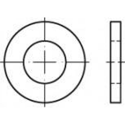 podložka nerezová ocel A4 10 ks TOOLCRAFT TO-9981771