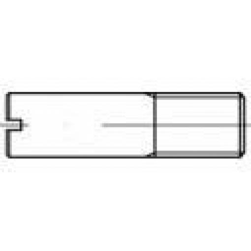 TOOLCRAFT TO-9982188 čep (d) 55 mm ocel galvanizováno zinkem 10 ks