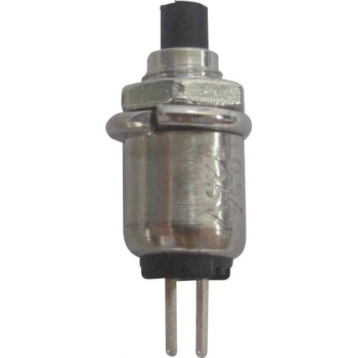 TRU COMPONENTS TC-R13-81A-05BK, 1587718 tlačítko, 5.2 mm, 125 V/AC, 0.5 A, 1 ks