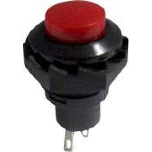 TRU COMPONENTS TC-R13-502A-05RT, 1587732 tlačítko, 12.7 mm, 250 V/AC, 1.5 A, 1 ks