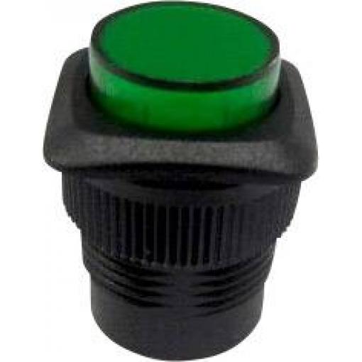 TRU COMPONENTS TC-R13-508B-05YL, 1587742 tlačítkový spínač, 16 mm, 250 V/AC, 1.5 A, 1 ks