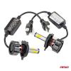 LED žárovka H4 COB 4Side, 6500K, 12–24 V, 38 W