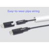 SpeaKa Professional optické vlákno / HDMI kabel Zástrčka HDMI-A, Zástrčka HDMI Micro-D, Zástrčka HDMI-A, Zástrčka HDMI Micro-D 20.00 m černá SP-13597808 8K UHD