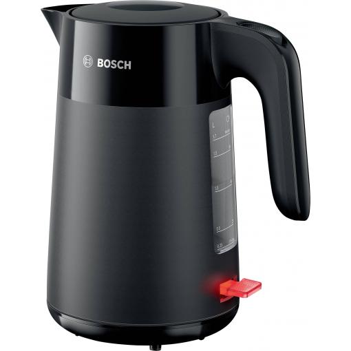 Bosch 1,7L MyMoment, schwarz rychlovarná konvice, černá, TWK2M163