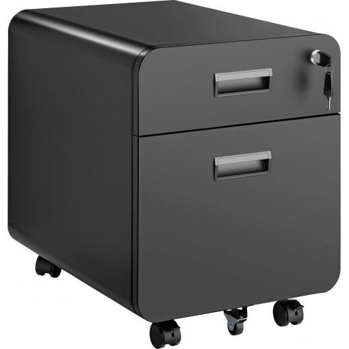 SpeaKa Professional Kontejnery na kolečkách SP-MFC-001 černá (matná) (š x v x h) 39.4 x 50 x 49.7 mm 1 ks SP-13497416