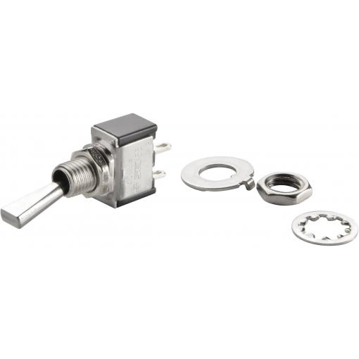 TRU COMPONENTS 1587776 TC-TA101F1 páčkový spínač 250 V/AC 3 A 1x vyp/zap s aretací 1 ks