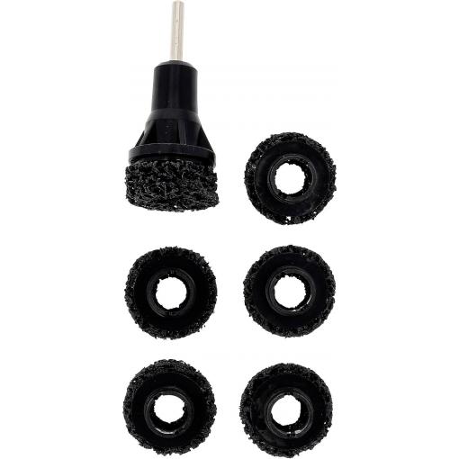KS Tools 100.5085 Sada pro brusky na náboj kola, Ø 40 mm, 7 ks