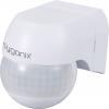 Sygonix SY-6733024 montáž na zeď, povrchová montáž detektor pohybu PIR 360 °, 180 ° relé bílá IP44