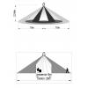 Sygonix SY-6733032 na strop, pod omítku stropní detektor pohybu 360 ° relé bílá IP54