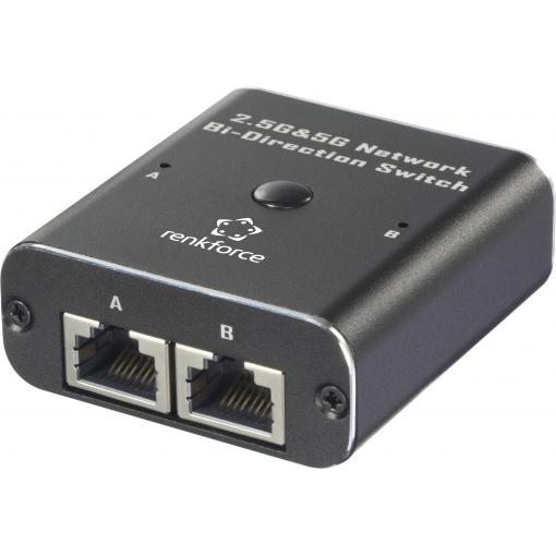 Renkforce RF-EW-700 síťový switch RJ45, 2 porty, 5 GBit/s, USB napájení