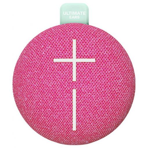 Ultimate Ears Miniroll Bluetooth® reproduktor Vodotěsný, prachotěsný, odolná vůči stříkající vodě, přenosné růžová