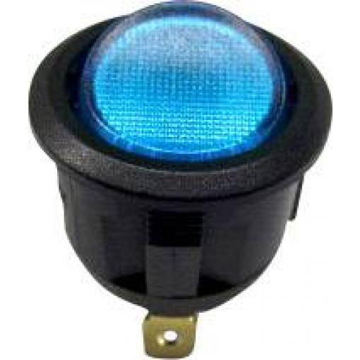 TRU COMPONENTS 1587855 kolébkový spínač TC-R13-112I B/W 12 V/DC 6 A 1x vyp/zap s aretací 1 ks