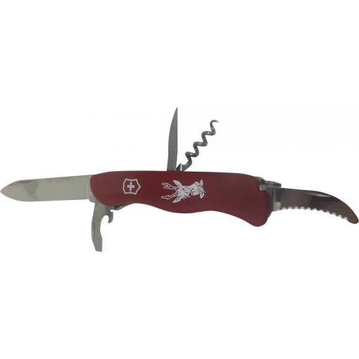 Victorinox Hunter 0.8573 švýcarský kapesní nožík počet funkcí 12 červená