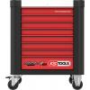 KS Tools 8730008 dílenský vozík ocelový plech Barva: černá, červená