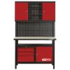 KS Tools 8650003 pracovní stůl (š x v x h) 1200 x 840 x 600 mm černá, červená