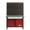 KS Tools 8650003 pracovní stůl (š x v x h) 1200 x 840 x 600 mm černá, červená