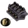 Distribuční blok pojistkový h_k735e, 4× pojistka 19×12 mm
