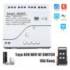 4CH WiFi Tuya Smart Switch, AC/DC 7-32V, relé modul podpory dálkového ovládání |TUYA-4CH-H