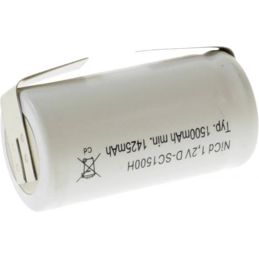 Mexcel speciální akumulátor Sub-C Ni-Cd 1.2 V 1500 mAh 1 ks