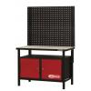 KS Tools 8650002 pracovní stůl (š x v x h) 1200 x 840 x 600 mm černá, červená
