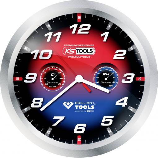 KS Tools 100250 nástěnné hodiny 40 cm x 400 mm x 400 mm x 400 mm