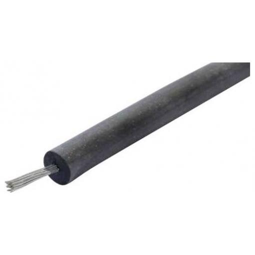 Rautronic 9001306 Vysokonapěťový kabel, 1.5 mm², černá, metrové zboží