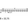 Rautronic 94464 plochý kabel Rastr (rozteč): 1.27 mm 26 x 0.14 mm² modrá metrové zboží