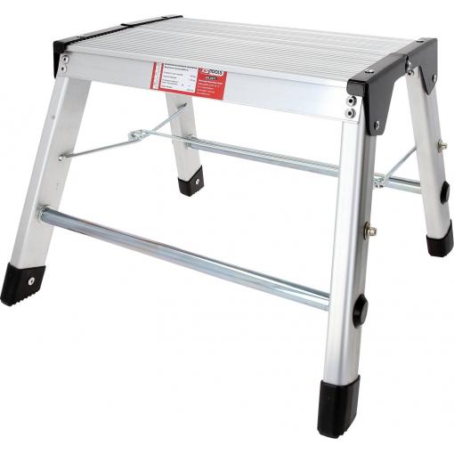 KS Tools 800.0975 hliník sklápěcí schůdky stříbrná, černá