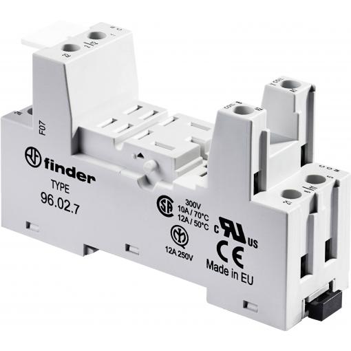 Finder 96.02.7 patice pro relé (d x š x v) 48.2 x 27 x 82.5 mm, 1 ks