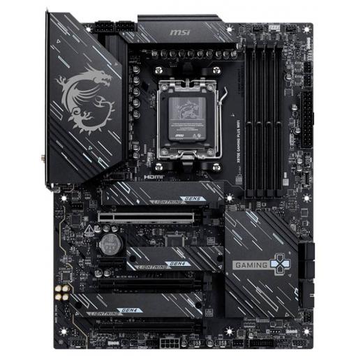 MSI X870E GAMING PLUS Základní deska Socket (PC) AMD AM5 Tvarový faktor ATX Čipová sada základní desky AMD® X870