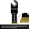Einhell 708052 Tauchsägeblatt BIM-TI, 29mm bimetalový ponorný pilový list 29 mm 1 ks