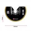 Einhell 708058 Sägeblatt halbr. BIM-TI, 88mm bimetalový ponorný pilový list 88 mm 1 ks