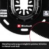 Einhell 708048 halbrund BIM, 88mm Bimetal ponorný pilový list 88 mm 1 ks