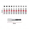 Einhell Bit Taschenbox 11tlg 118663 sada bitů, PH, PZ, inbus, TX