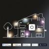 Philips Hue stolní lampička, nástěnné svítidlo 8720169339712 Philips Hue Play Wallwasher, schwarz LED 20 W