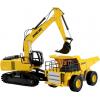 Amewi 22710 2-in-1 Set Kipper & Kettenbagger 1:24 elektrický RC funkční model RtR se světelným efektem