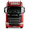 Amewi 22717 Scania 770 S Zugmaschine 1:18 elektrický RC model nákladního automobilu RtR se zvukovou funkcí, se světelným efektem
