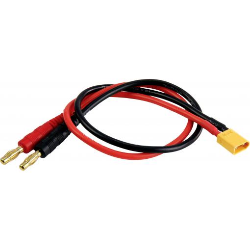 Amewi nabíjecí kabel [1x banánková zástrčka 4 mm - 1x XT30 zástrčka ] 30 cm 28230
