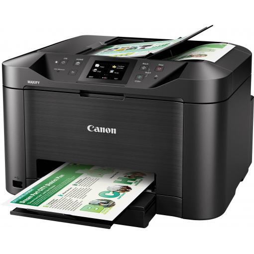 Canon CANON - MAXIFY MB5150 600 x 1200 dpi 24 ipm b/n - Tintenstrahldruck - Farbig multifunkční tiskárna inkoustová barevná A4 tiskárna, skener, kopírka, fax