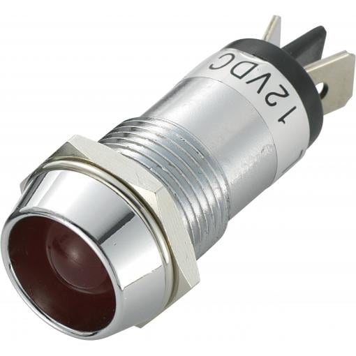 TRU COMPONENTS TC-R9-86L-01-WR indikační LED červená 12 V/DC