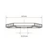 LUKAS-ERZETT A27181150401406 lamelový kotouč Průměr 115 mm Zrnitost=40 10 ks