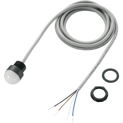 TRU COMPONENTS TC-R9-125LA6-11-BMRGY1 vícebarevná indikační LED zelená, červená, jantarová 12 V/DC, 24 V/DC