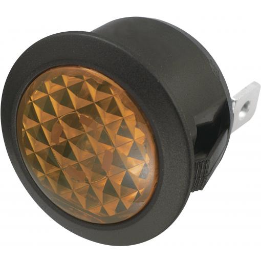 TRU COMPONENTS standardní signálka se žárovkou 24 V/DC jantarová 1 ks